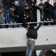 Illustration for article titled Photos: French Soccer Fans Brawl With Riot Police